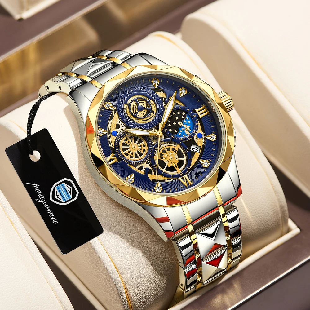 Fashion Man Wristwatch Waterproof Luminous