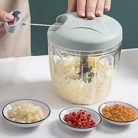 Grinder Garlic Mud Splasher Multifunctional Vegetable Cutter