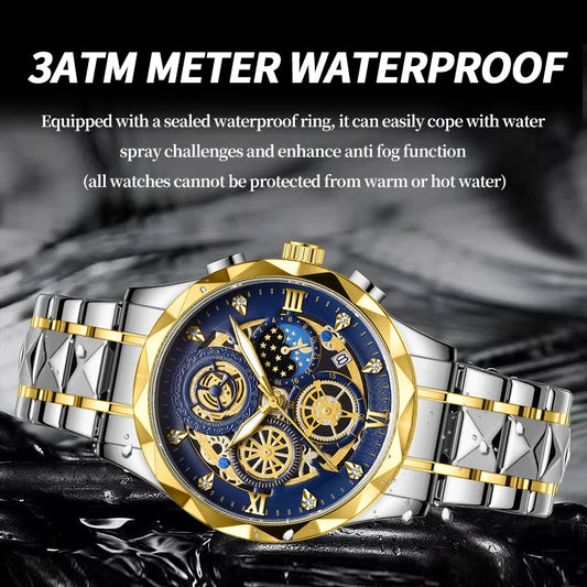 Fashion Man Wristwatch Waterproof Luminous