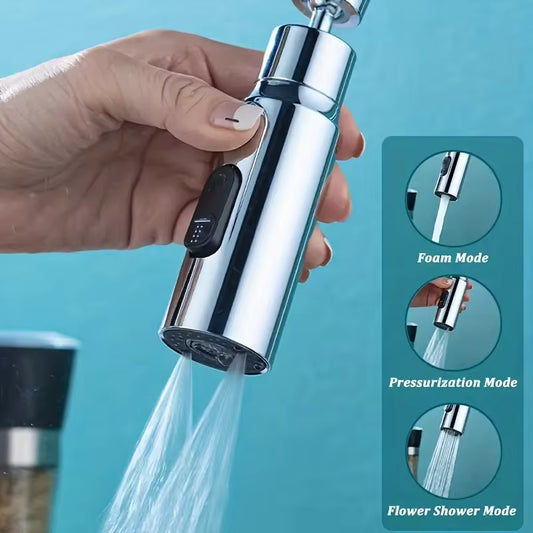 3 Modes Faucet Splash Proof Head Spout Filter