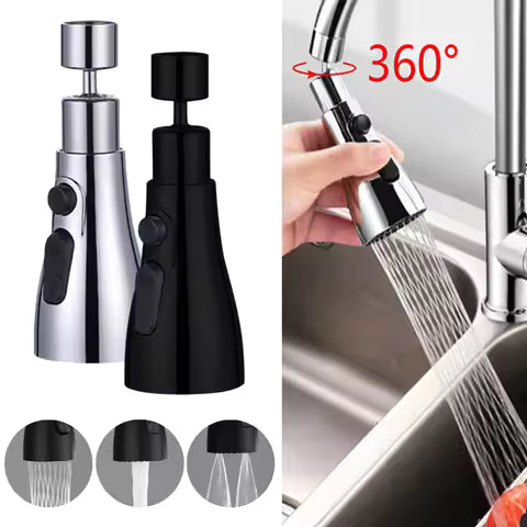 3 Modes Faucet Splash Proof Head Spout Filter